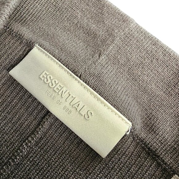 Essentials Fear of God Womens Ribbed Bike Shorts, Cotton Blend, High Rise, Small - Picture 4 of 10